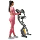 Image 3 for Велотренажер магнітний Hop-Sport HS-3010X Grix X-Bike з еспандерами сіро-жовтий