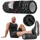 Image 4 for Роллер массажер (валик, ролик) Hop-Sport EVA 45см черный