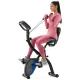 Image 2 for Велотренажер магнітний Hop-Sport HS-3010X Grix X-Bike з еспандерами чорно-синій