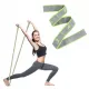 Image 4 for Резинка для фітнесу з петлями Gymtek 86,5 х 4см зелена
