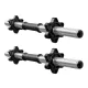 Image 6 for Набір композитних дисків Elitum Titan 39кг для гантелей та штанг + 2 грифа