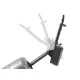Image 10 for Гребний тренажер Hop-Sport HS-095R Spike сірий