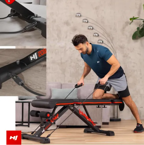 Еспандери та регульований фіксатор ніг: