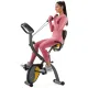 Image 2 for Велотренажер магнітний Hop-Sport HS-3010X Grix X-Bike з еспандерами сіро-жовтий