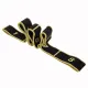 Image 6 for Резинка для фитнеса с петлями Gymtek Queenfit 86,5 х 4см черно-желтая