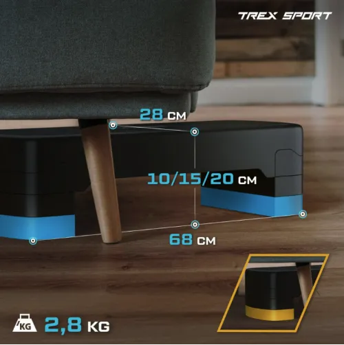 Компактность и легкость - тренажер, который поместится везде