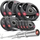 Image 1 for Набір олімпійський Hop-Sport PRO 60кг з грифом 220см