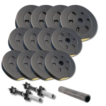 Набор гантели-штанга 2в1 Besport PowerPro 42кг с переходником