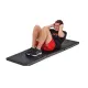 Image 3 for Мат гимнастический жесткий York Fitness 5см черный