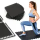 Image 2 for Мат-пазл Gymtek EVA 120×120×1см 4 частин чорний