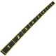 Image 3 for Резинка для фитнеса с петлями Gymtek Queenfit 86,5 х 4см черно-желтая