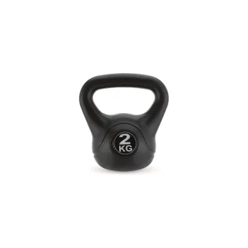 Гиря вінілова Gymtek 2кг чорний