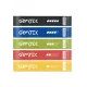 Image 1 for Набір резинок для фітнесу Gymtek 0,5-30кг 5 штук
