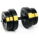 Image 3 for Набір Besport PowerPro гантелі 2х21кг з лавою WB-002