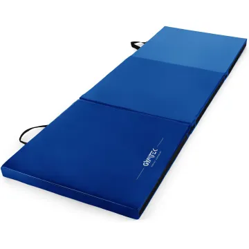 Мат гимнастический жесткий Gymtek 5см темно-синий