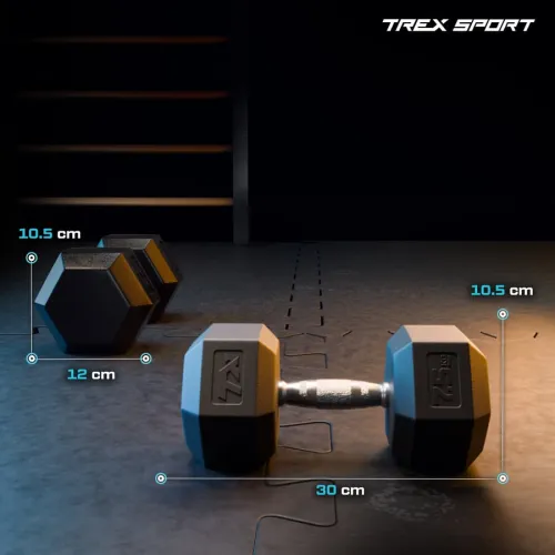 Антиковзна рукоятка з чітким маркуванням ваги