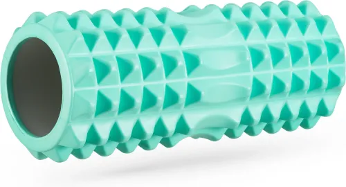 Масажний ролик Gymtek для йоги та фітнесу EVA 33*11см м'ятний
