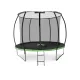 Image 1 for Батут Outtec Premium 12ft (374см) чорно-зелений з внутрішньою сіткою