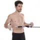 Image 8 for Ручка для верхньої тяги York Fitness 60см з паралельним хватом вигнута з гумовими рукоятками, хром