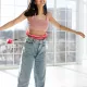 Image 6 for Хулахуп Gymtek с утяжелителем регулируемый розовый