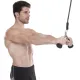 Image 6 for Ручка для тяги York Fitness V-подібна на трицепс з гумовими рукоятками, хром