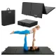 Image 2 for Гімнастичний мат Gymtek DuoFlex 240×120×4см складаний для фітнесу чорний