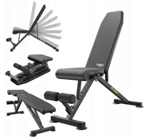 Тренировочная скамья Trex Sport TX-150B - больше возможностей для упражнений