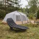 Image 6 for Шезлонг-ліжко туристичне Outtec Sun Zen розкладне м'яке з матрацом чорний