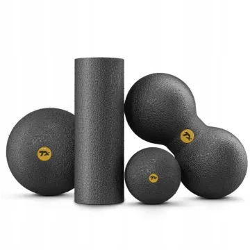 Набір масажерів Trex Sport TX-025EPS 4в1 для йоги та фітнесу чорний