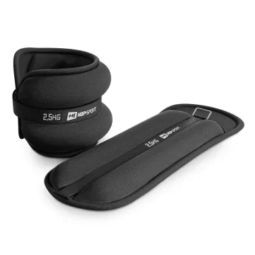 Утяжелители для ног и рук Hop-Sport HS-S005WB 2х2,5кг черные