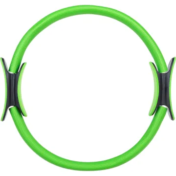 Кільце для пілатесу Gymtek армоване скловолокно 38см салатовий