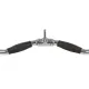 Image 4 for Ручка для верхньої тяги York Fitness 70см W-подібна з гумовими рукоятками, хром