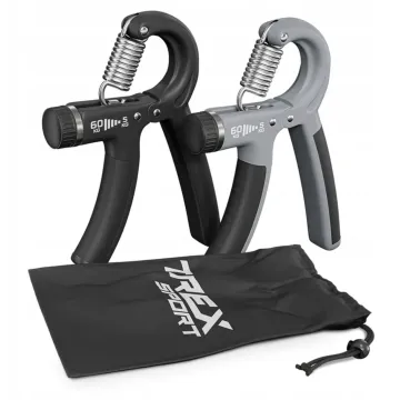 Набор регулируемых эспандеров 5-60кг Trex Sport TX-002HGB черно-серый