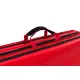 Image 4 for Мат гімнастичний Hop-Sport HS-065FM твердий з липучкою 5см червоний