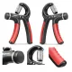 Image 4 for Еспандер регульований Hop-Sport 10-40кг HS-P040HG чорно-червоний