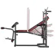 Image 4 for Набір Hop-Sport Premium 75кг з лавою HS-1065HB Pro, штангами та гантелями