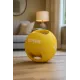 Image 2 for М'яч медбол 4кг York Fitness із двома ручками, жовтий