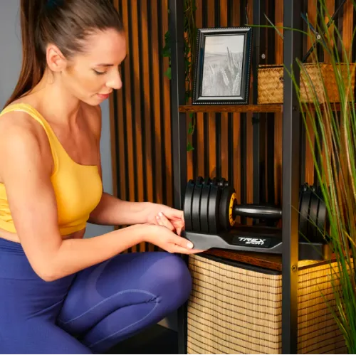 Компактность и порядок - то, в чем нуждается домашний зал