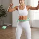 Image 3 for Масажний хулахуп Gymtek з лічильником та обважнювачем м'ятний