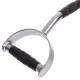 Image 6 for Ручка для верхньої тяги York Fitness 60см з паралельним хватом вигнута з гумовими рукоятками, хром