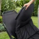 Image 4 for Шезлонг-ліжко туристичне Outtec Sun Zen розкладне м'яке з матрацом чорний