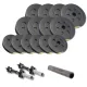 Image 1 for Набор гантели-штанга 2в1 Besport PowerPro 29кг с переходником
