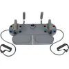 Доска для отжиманий Gymtek Multi Push Up Board серый