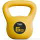 Image 1 for Гиря вінілова 6кг Trex Sport TX-006CKB жовта