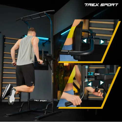 Все в одном - турник, брусья, эспандеры