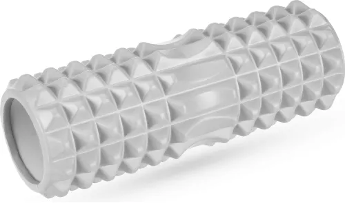 Масажний ролик Gymtek для йоги та фітнесу EVA 33*10,5см сірий