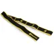Image 4 for Резинка для фітнесу з петлями 12-30кг HS-N904GB жовта