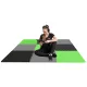 Image 5 for Мат-пазл Hop-Sport EVA 1см HS-A010PM - 9 частей черный/серый/зеленый