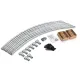 Image 2 for Батут Hop-Sport 12ft (366см) черно-синий с внешней сеткой