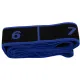 Image 5 for Резинка для фітнесу з петлями Gymtek Queenfit 86,5 х 4см чорно-блакитна